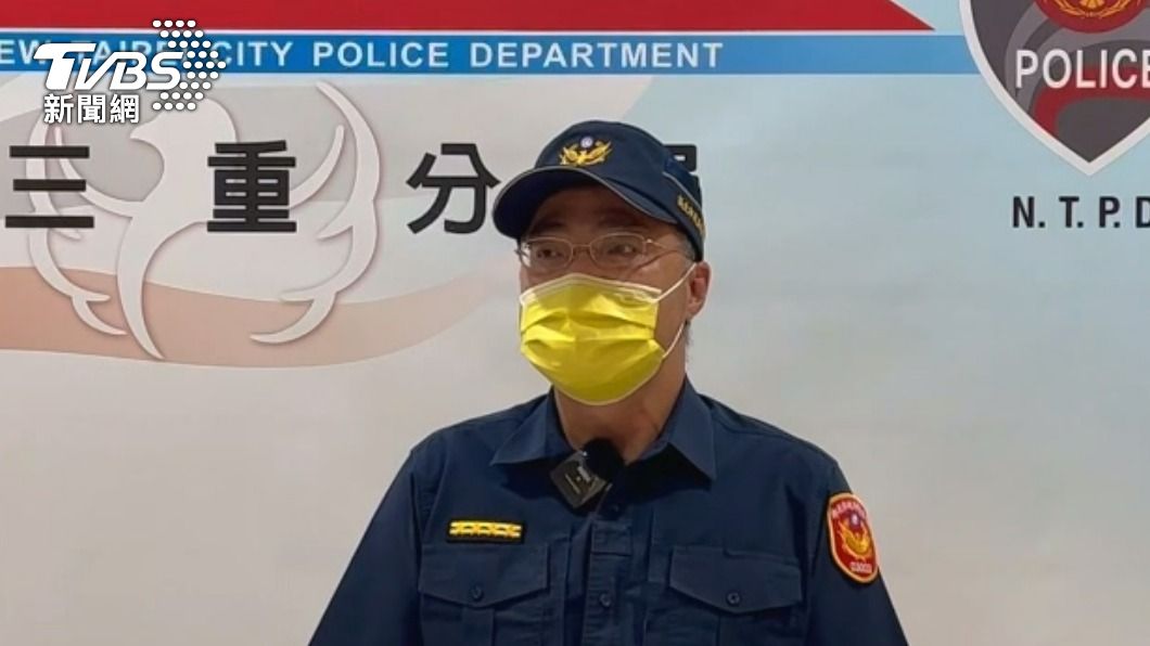 三重警分局再度出面說明。(圖/TVBS)