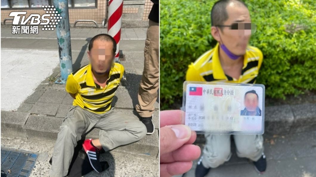 警方循線逮捕詐團成員。(圖/TVBS)