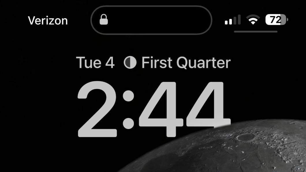 蘋果釋出iOS 16.1測試版 動態島多一圈粗邊框