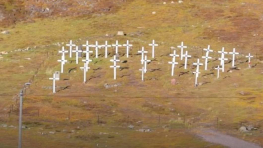 由於斯瓦巴群島都是「永凍土」,人類遺體埋葬不會腐化,可能攜帶病毒,因此禁止死亡和下葬。(圖/翻攝自《每日星報》)