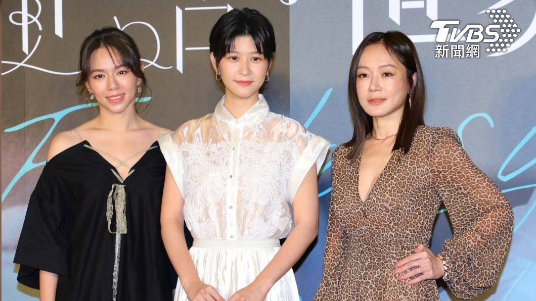 左起夏于喬、江宜蓉、尹馨。(圖/黃城碩攝)