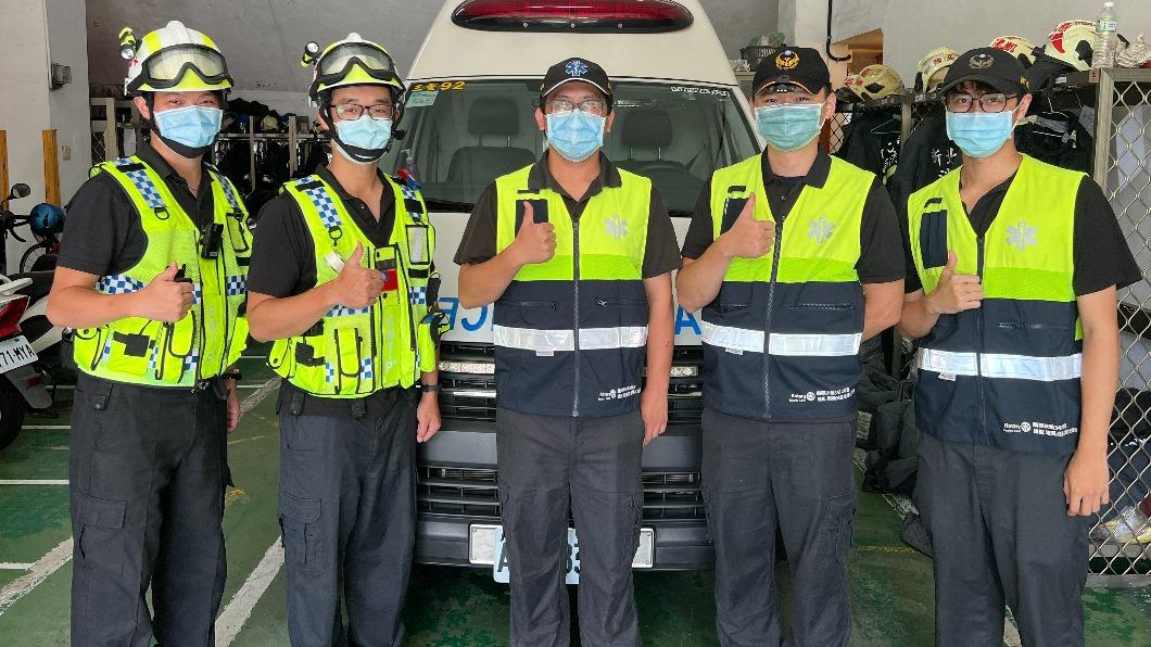 三重分隊在一個月內救回3位瀕死民眾。（圖／新北市消防局）