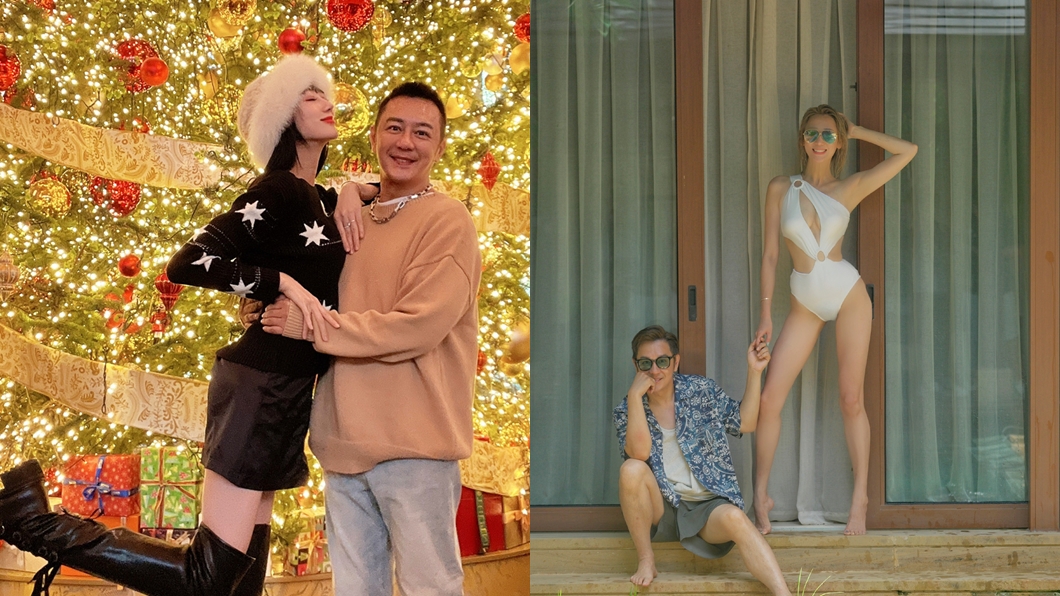 港星陳浩民與老婆蔣麗莎驚傳婚變。(圖/翻攝蔣麗莎微博)