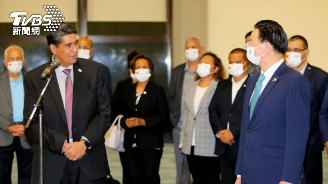 帛琉總統惠恕仁率團抵台 期待與台灣人民慶雙十
