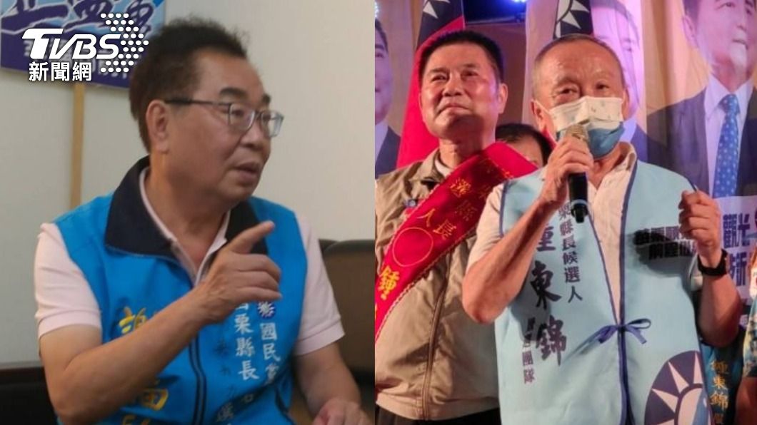 火藥味濃!苗栗藍軍鬧內鬨 謝福弘、鍾東錦互嗆對方該退選