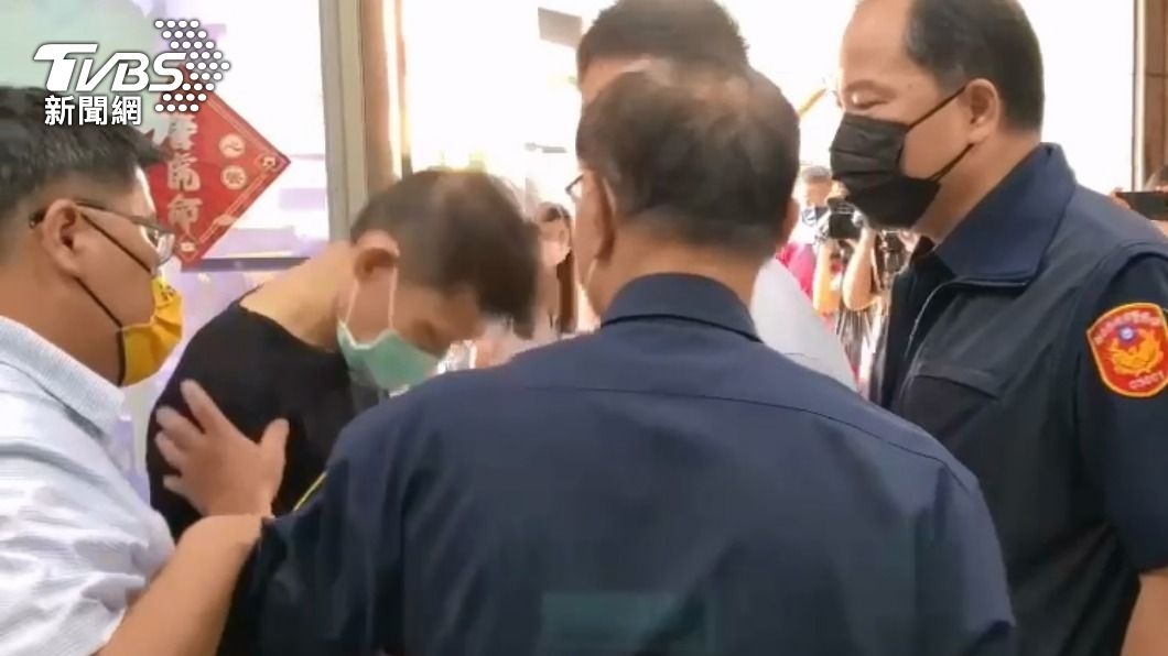 新北市警察局長黃宗仁強調會負責。(圖/TVBS)