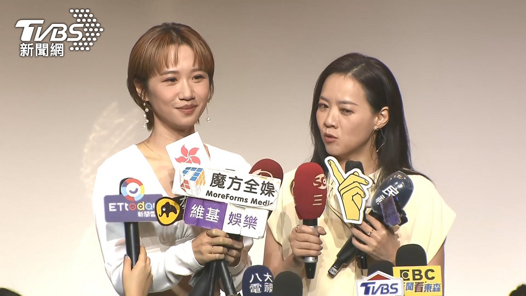 Lulu(左)有信心可以在今年拿下金鐘獎。(圖/TVBS)