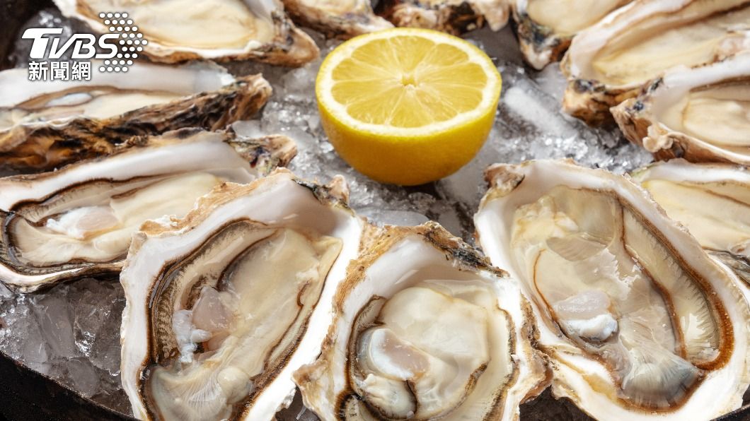牡蠣中含鋅，可延緩黃斑部病變。（示意圖／shutterstock達志影像）