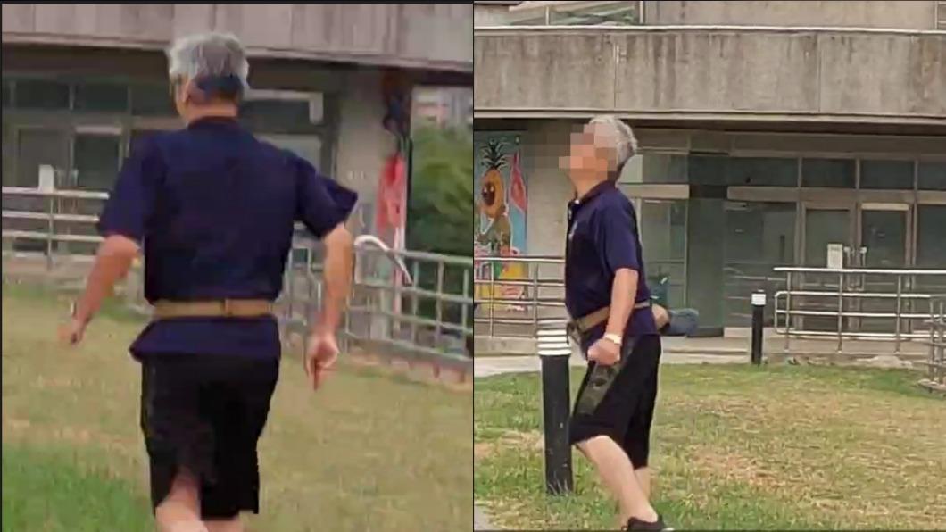 崔男把飼主拖鞋扔上天。（圖／翻攝自記者爆料網）