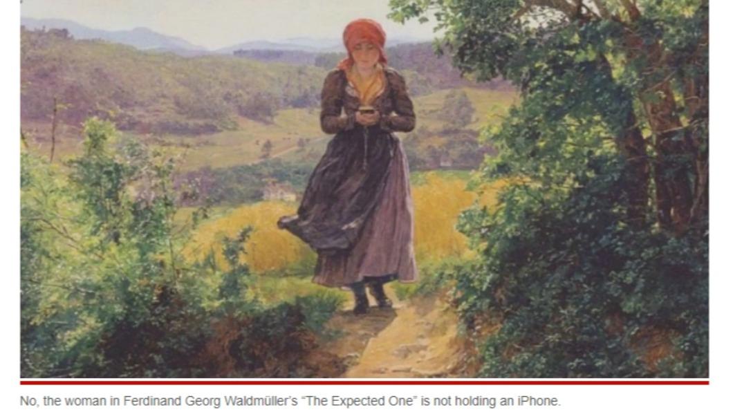 1860年畫作驚見iPhone？　網嚇傻：穿越時空