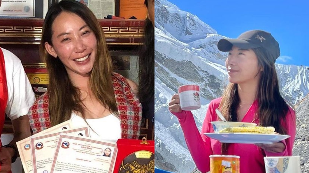 曾格爾真實素顏照曝光。（圖／翻攝曾格爾IG）