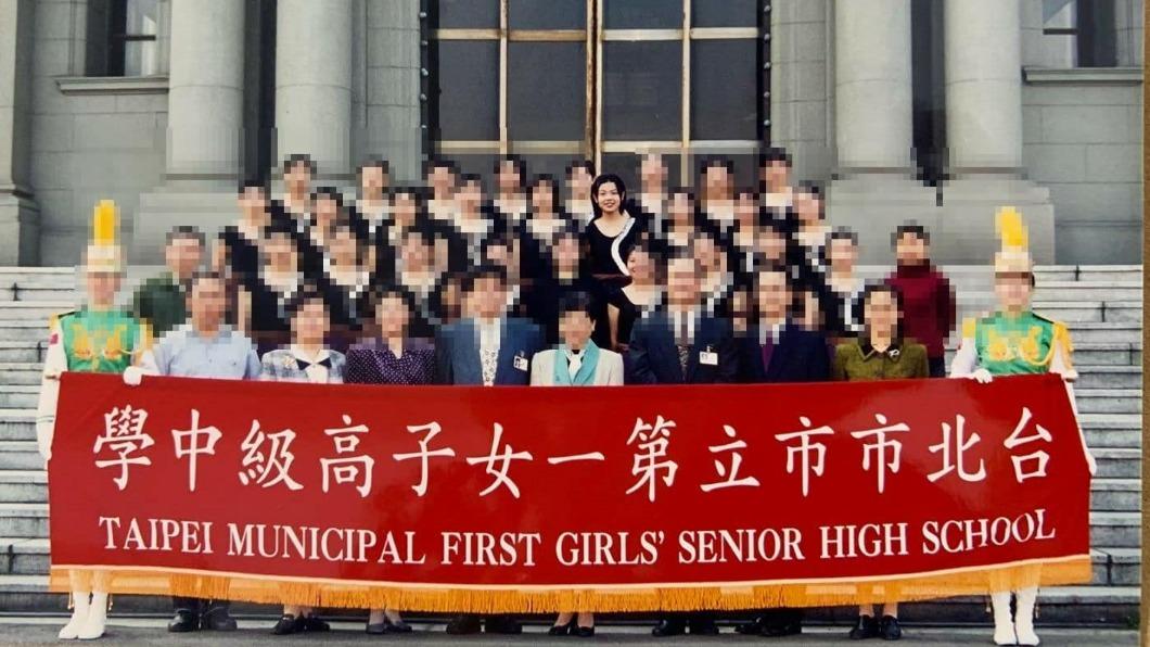 高虹安在臉書發布自己就讀北一女的照片。（圖／翻攝自高虹安臉書）