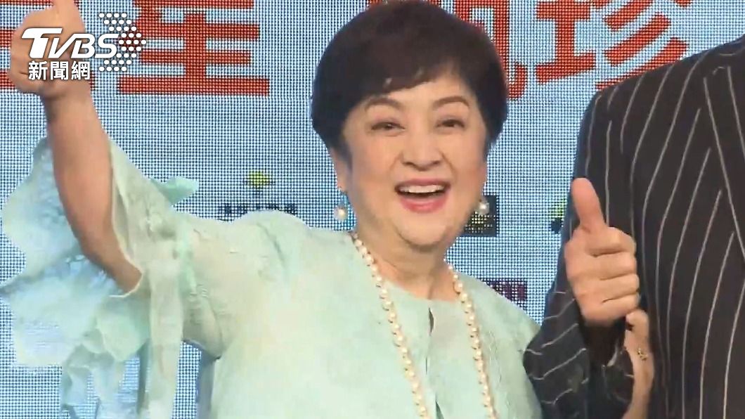 甄珍無多談失聯原因,僅表示謝謝大家關心。(圖/TVBS資料畫面)