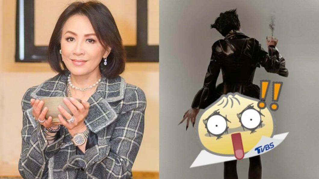 56歲劉嘉玲只穿「黑絲+丁字褲」 惹火臀線全看光