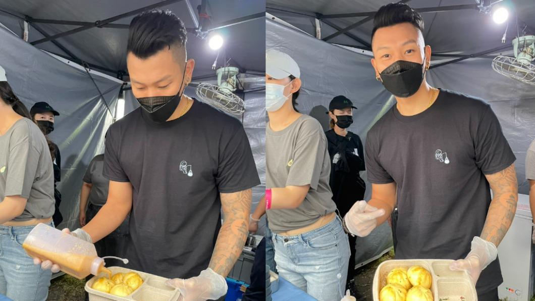 野生瘦子現身大佳河濱公園　親民賣生煎包「餵食音樂祭粉絲」