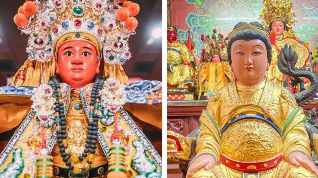 忠福堂的廣澤尊王將與鳳山寺的妙應仙妃共結連理。(圖/黃淑晴提供)