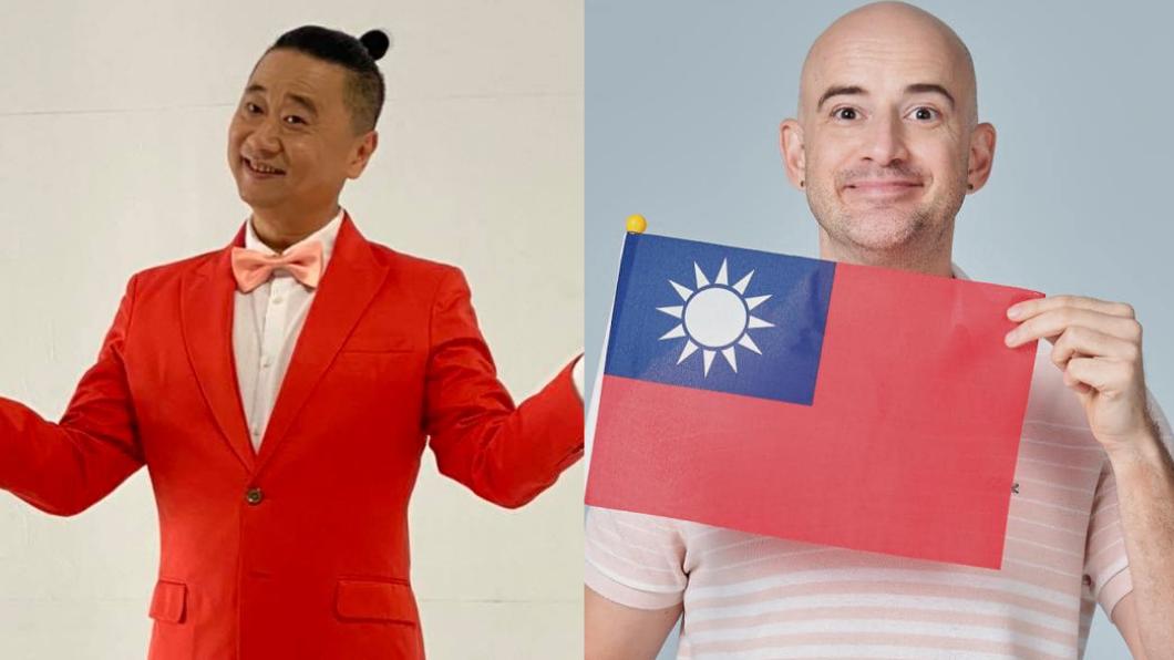 邰智源、吳鳳都發文慶賀國慶。(圖/翻攝自邰智源、吳鳳臉書)