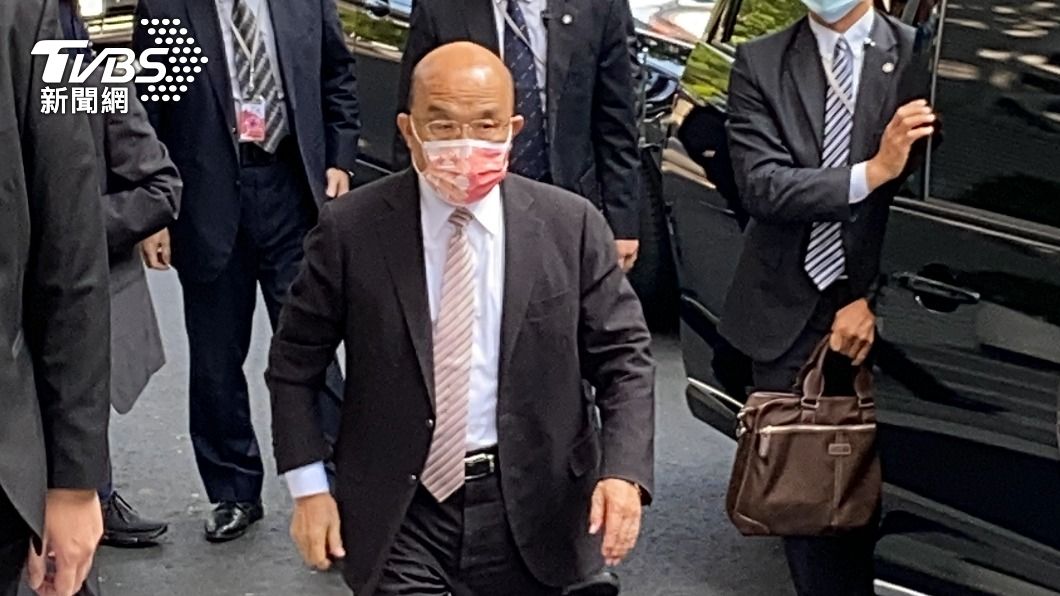 行政院長蘇貞昌。(圖/林至柔攝)