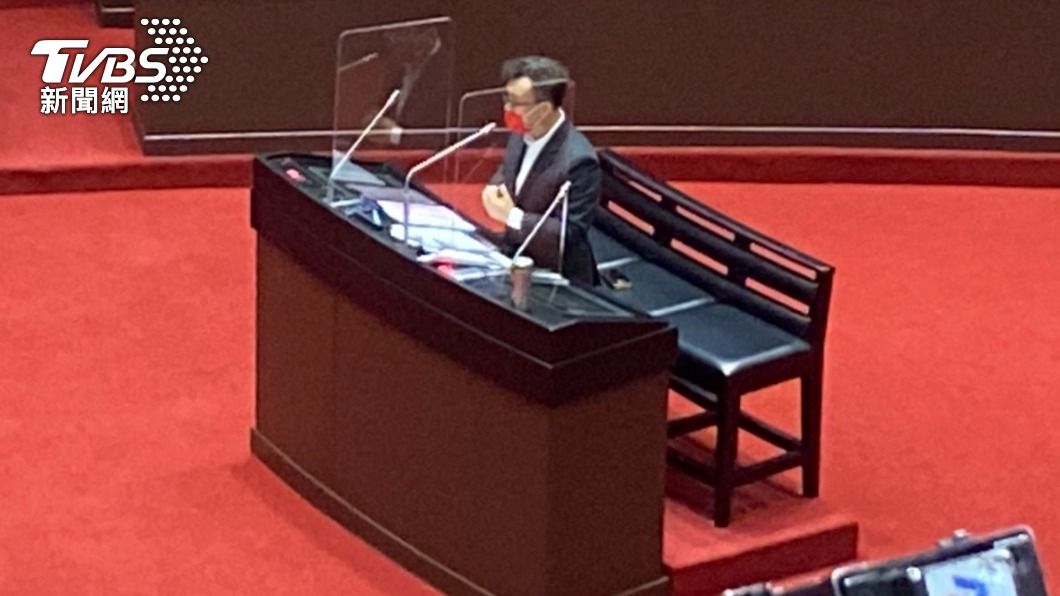 國民黨立委鄭正鈐。(圖/林至柔攝)