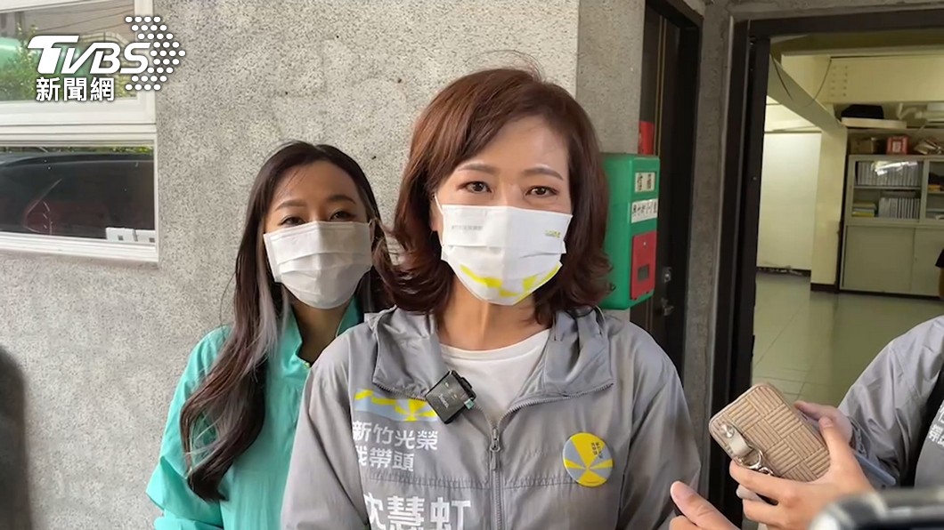 沈慧虹控告吳子嘉。(圖/TVBS)