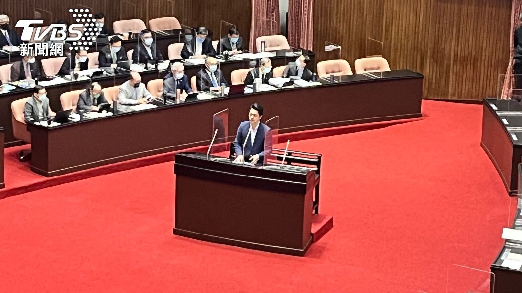 國民黨立委蔣萬安。(圖/TVBS)