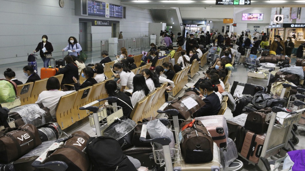 日本國門正式解禁 桃機湧現旅日人潮