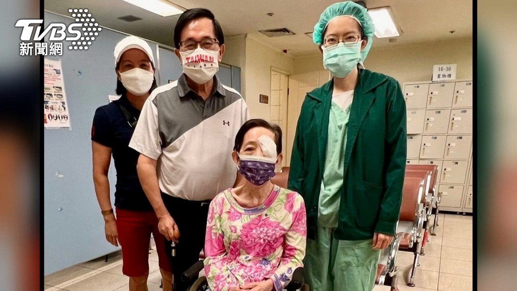 吳淑珍動刀切除惡性腫瘤。（圖／TVBS資料照）