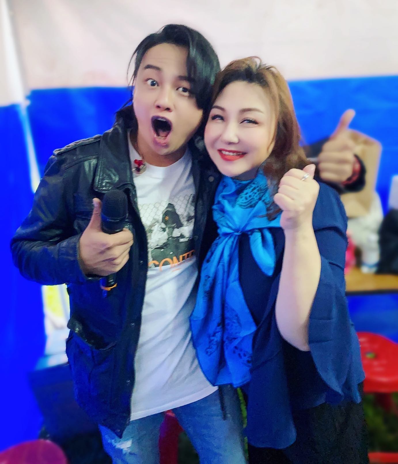 鄭怡和賴銘偉於公於私都有好交情。(翻攝自臉書)