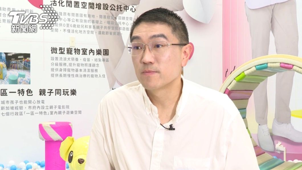 國民黨基隆市長參選人謝國樑。(圖/TVBS)