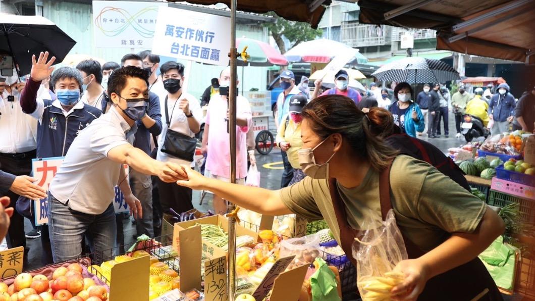 國民黨台北市長參選人蔣萬安。(圖/蔣萬安辦公室提供)