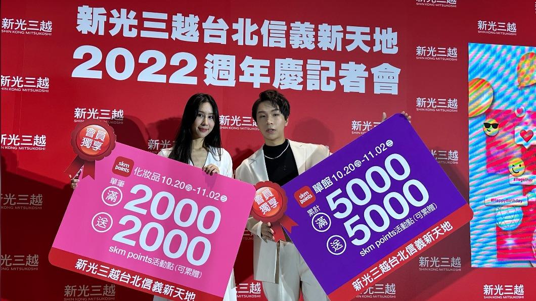 新光三越信義週年慶20日開跑!滿千送千點 扣百點抽百萬賓士