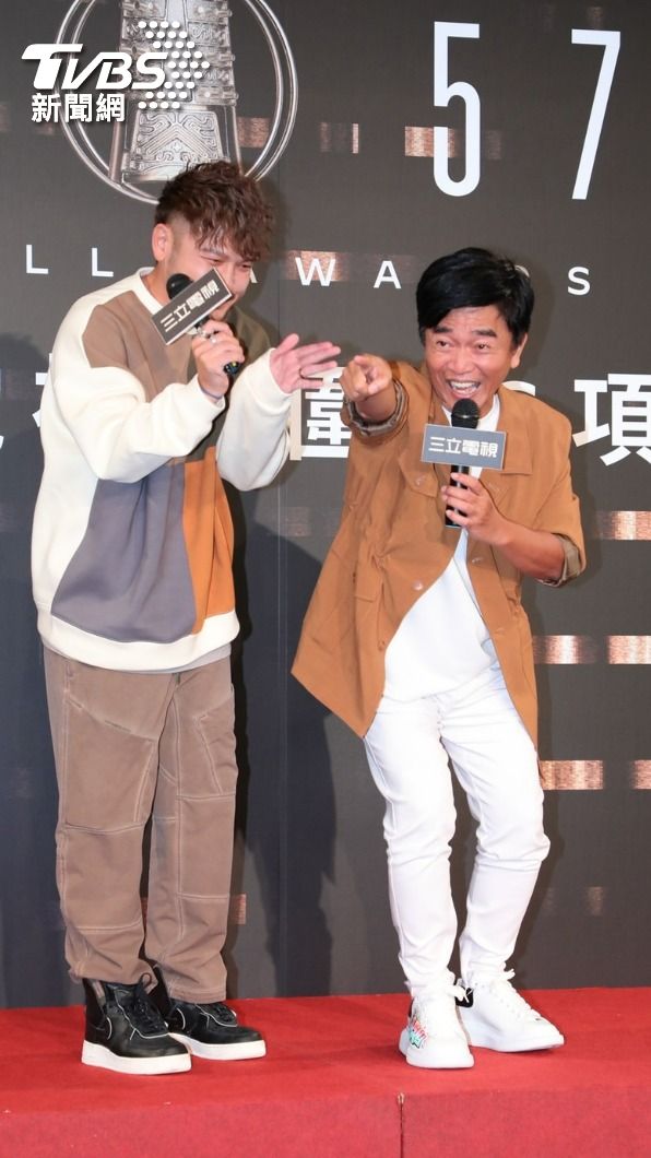 KID、吳宗憲以《綜藝玩很大》入圍金鐘獎。（圖／黃城碩攝）