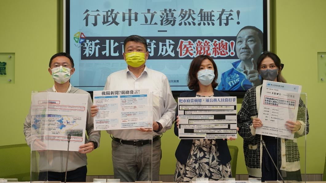 新聞稿出現「秀下限」情緒字眼 林佳龍陣營轟侯:把市府當競總