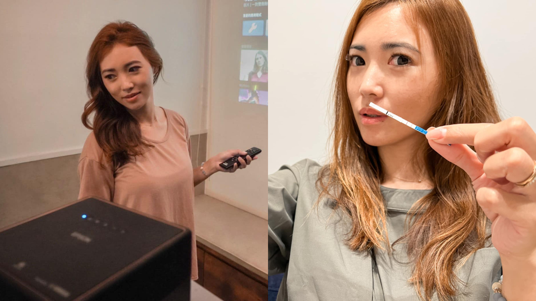 網紅林叨囝仔「又中了」千人目睹驗孕過程　六寶媽羞喊：是紀念日寶寶