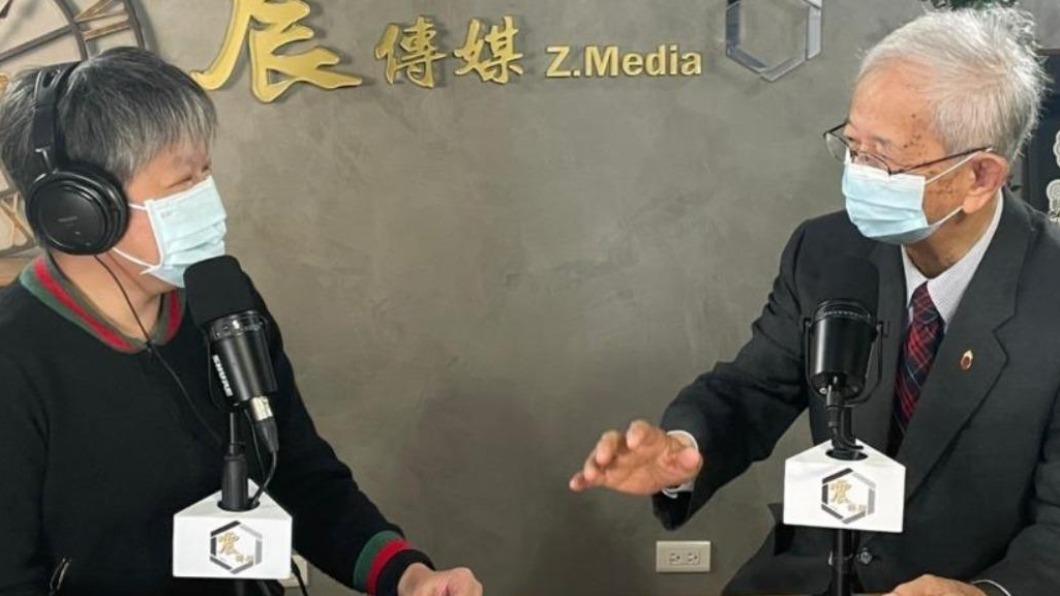前中研院院長李遠哲接受《震傳媒》節目專訪。（圖／震傳媒新聞不芹菜節目提供）