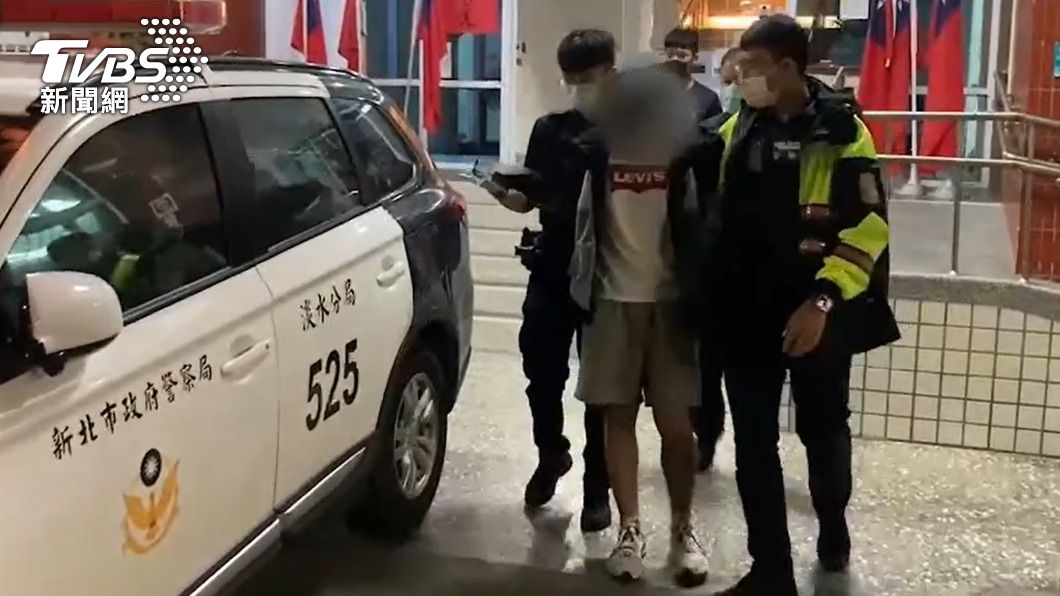 梁姓車手被警方移送法辦。(圖/TVBS)