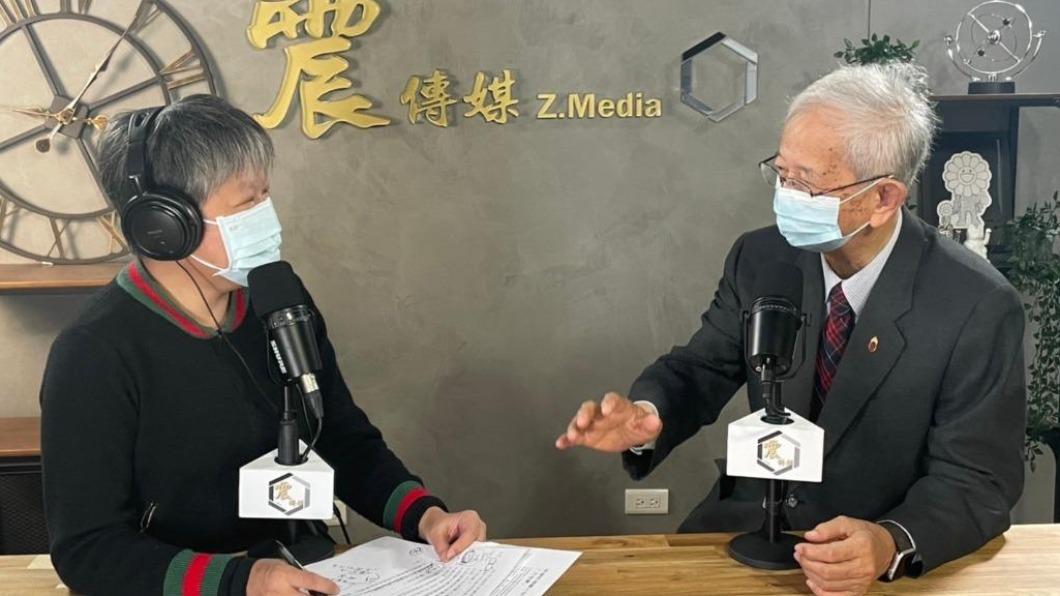 前中研院院長李遠哲接受《震傳媒》節目專訪。(圖/震傳媒新聞不芹菜節目提供)