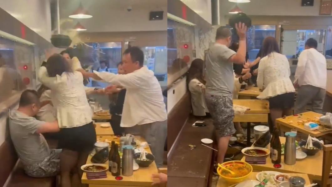 碗盤齊飛！陸人東京中餐廳大亂鬥　微博網友怒斥：真丟人