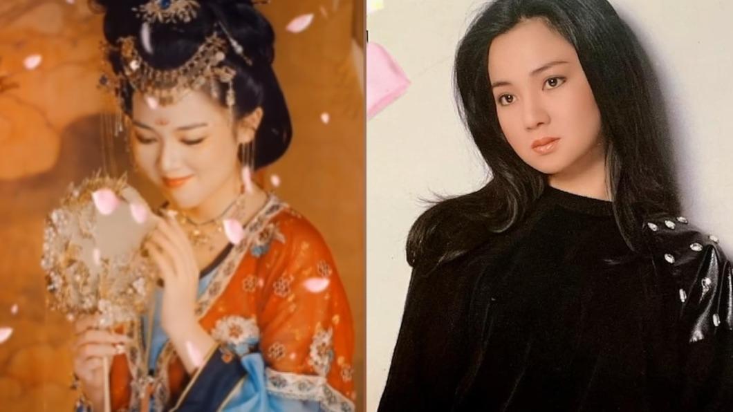 白冰冰年輕時可說是美豔動人。（圖／翻攝自經紀人陳孝志抖音、白冰冰臉書）