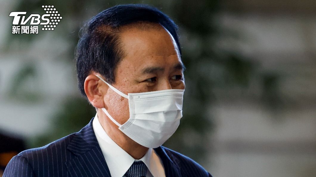 日本法務大臣葉梨康弘。（圖／達志影像美聯社）