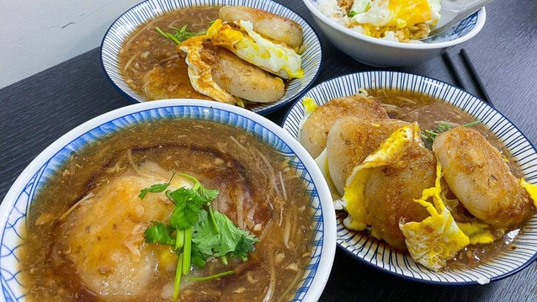 米粿分為招牌、原味、米粿羹跟炒米粿4種吃法。（圖／台南好Food提供）