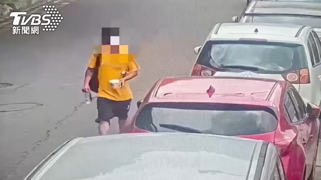 最新畫面曝!疑掐斃女大生 無業男悠哉取車離開