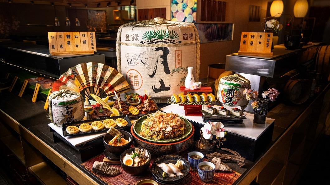 彩日本料理80多道日系饌品。(圖/台北君悅提供)