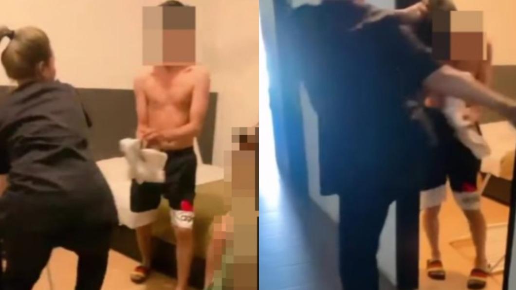 大馬男慣性嫖妓 老婆不忍了!衝飯店抓姦賞尪飛踢
