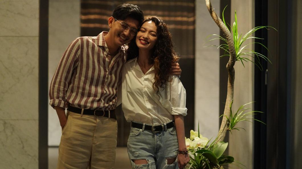 曾少宗與姚以緹在《比悲傷更悲傷的故事:影集版》中飾演一對情侶。（圖／翻攝自臉書）