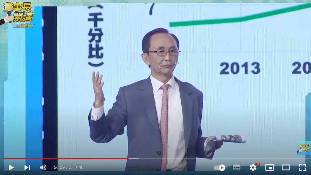 吳子嘉批評蔡政府創造一個不公不義的環境。(圖/翻攝自董事長開講YouTube頻道)
