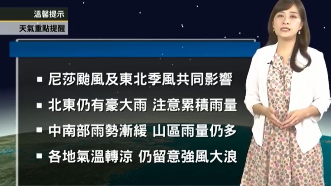 中南部雨勢趨緩但山區雨量仍多。（圖／翻攝自天氣風險臉書）