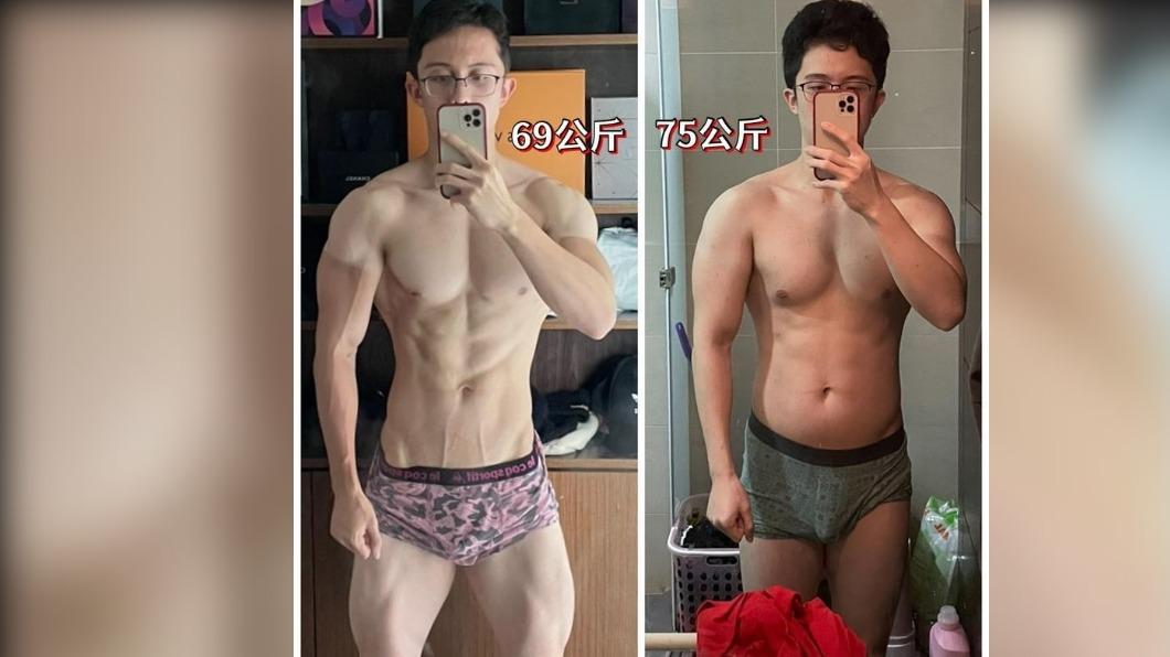孫安佐分享自己的健身成果。(圖/翻攝自孫安佐IG)