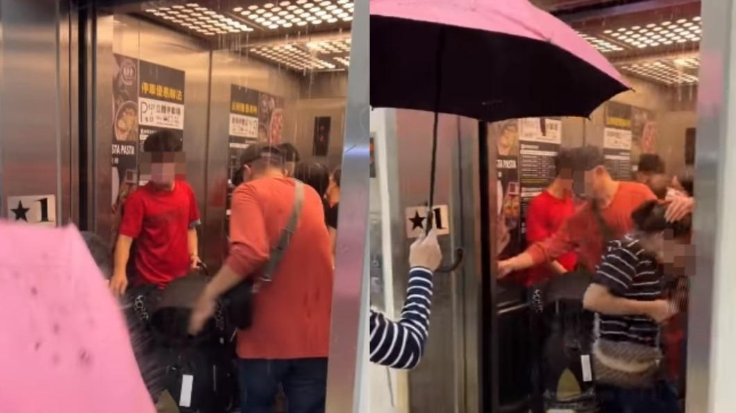 尼莎狂炸!電梯灌雨成「水簾洞」 1危險網轟爆:拿命賭