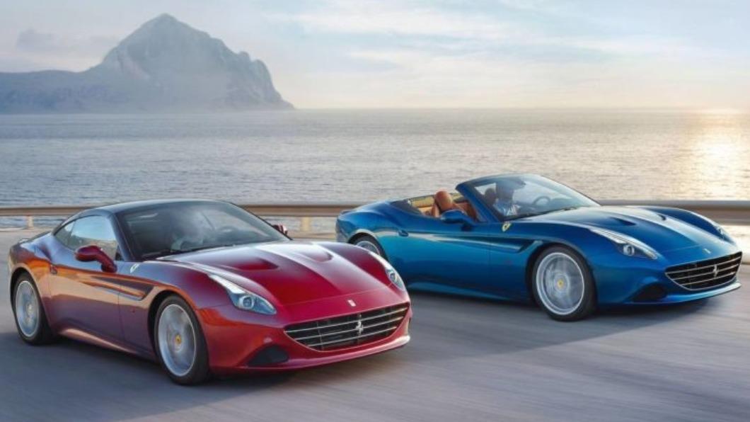 法拉利原廠於2014年3月日內瓦車展上發表的California T。(圖/法拉利)